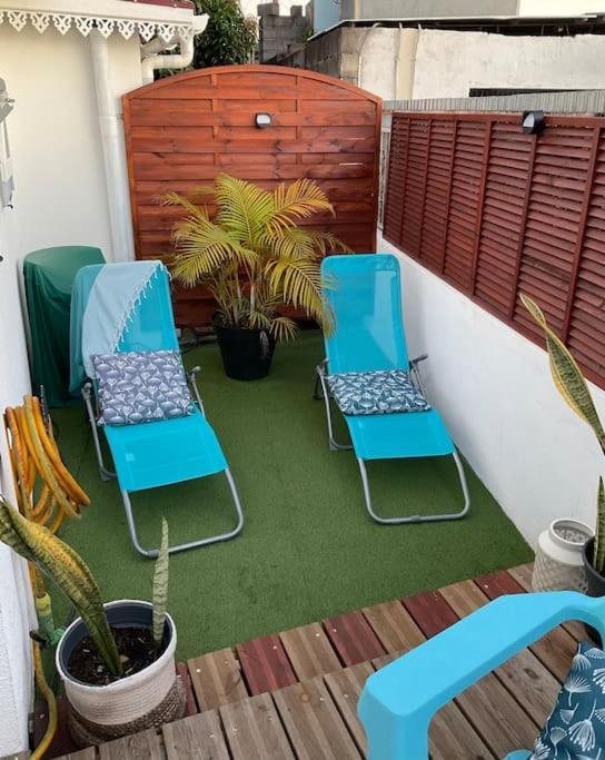 Villa La Kaz Hibiscus, Jacuzzi Prive Le Tampon Exterior foto